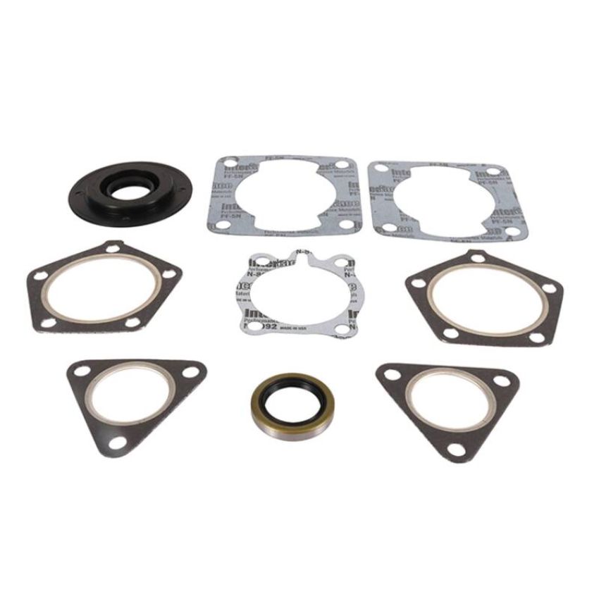 Vertex Pistons 7111740 Vertex Gaskets 80-81 Polaris Apollo/Cutlass/Galaxie Complete Gasket Kit w/ Oil Seals