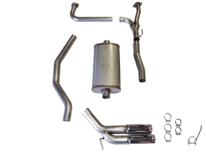 JBA 30-1403 04-20 Nissan Titan 5.6L 304SS Pass Side Dual Exit Cat-Back Exhaust