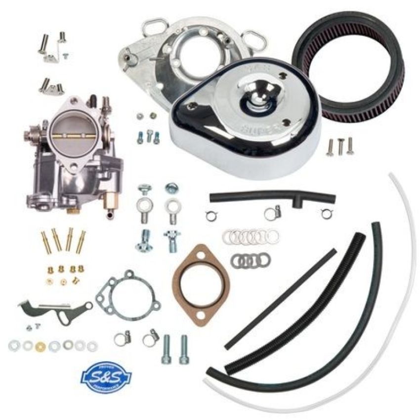S&S Cycle 11-0446 93-99 BT Super G Partial Carburetor Kit w/o Manifold & Mounting Hardware