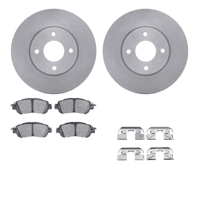 Dynamic Friction 6512-67552 Rotor Kit
