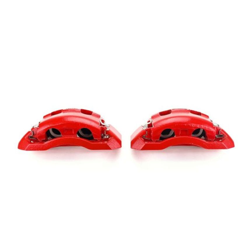 PowerStop S4760 Red Powder Coated Calipers