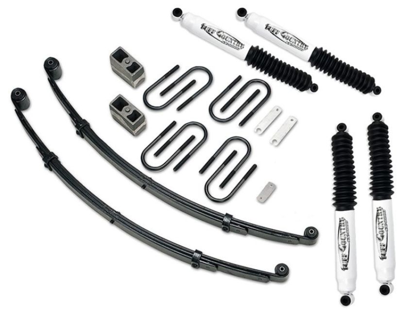 Tuff Country 13710 73-87 Chevy Pickup/Blazer 3in Suspension System with Rear Blocks