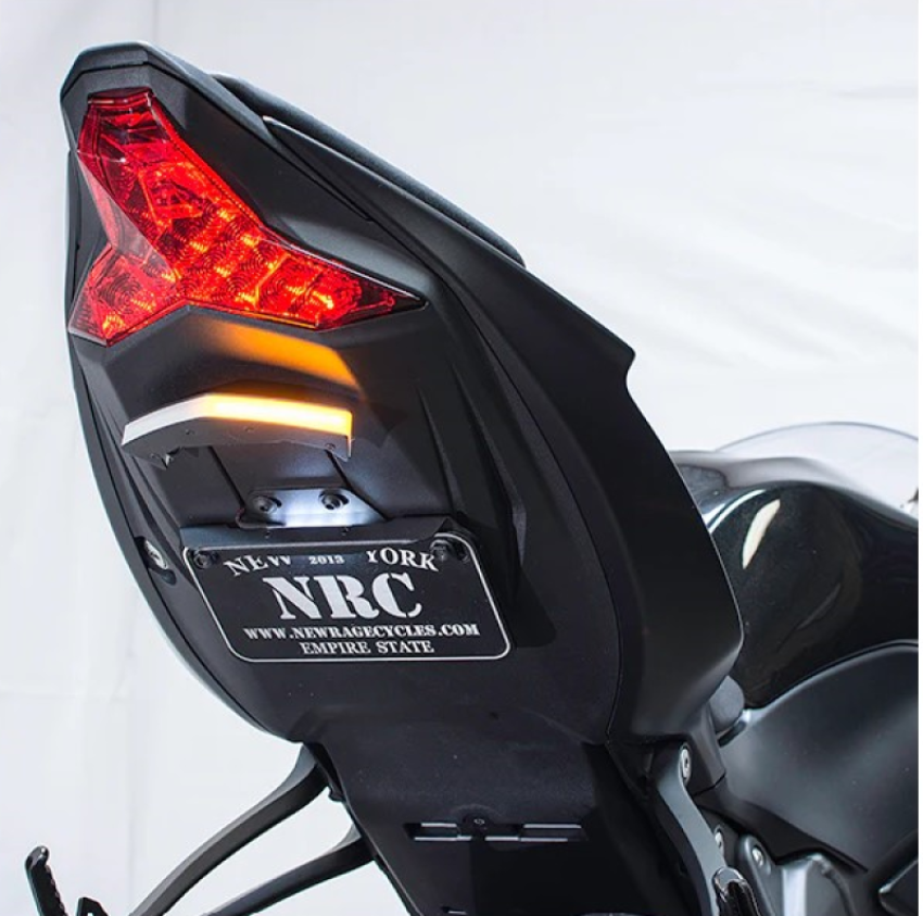 New Rage Cycles ZX6R-FE-T-24-L 2024 Kawasaki ZX-6R Fender Eliminator Kit Tucked w/Load EQ