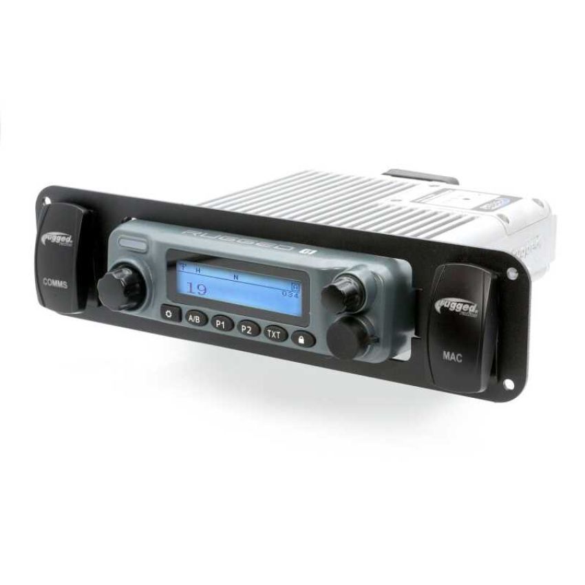 Rugged Radios MT-IDM-RM-SW2 In-Dash Mount with Two Switch Holes for