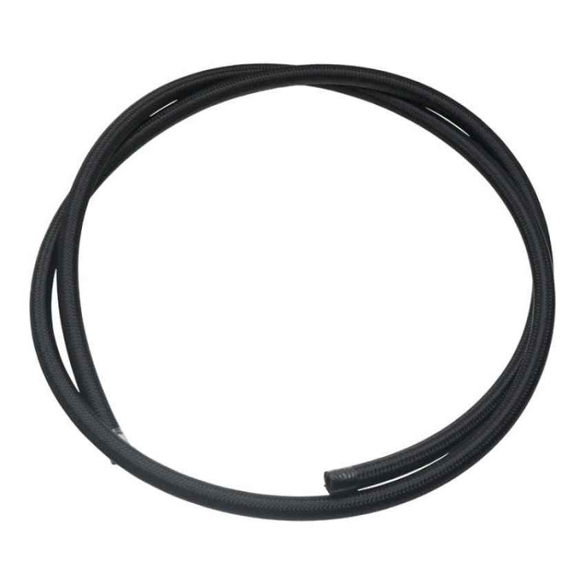 DeatschWerks 6-02-0865-6 8AN Black Nylon Braided PTFE Hose - 6ft