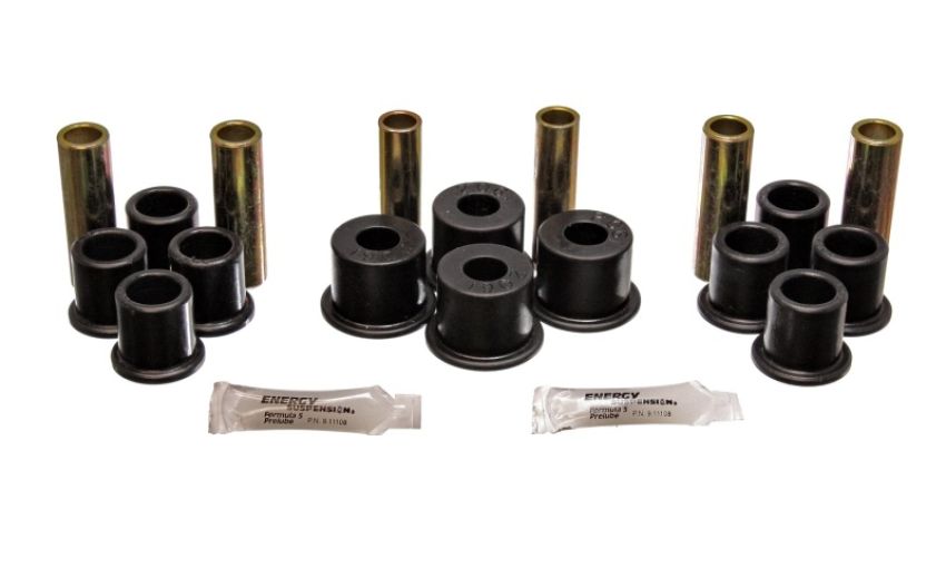 ENERGY SUSPENSION ENE4-2122G Ford Complete Spring & Shackle Set Black