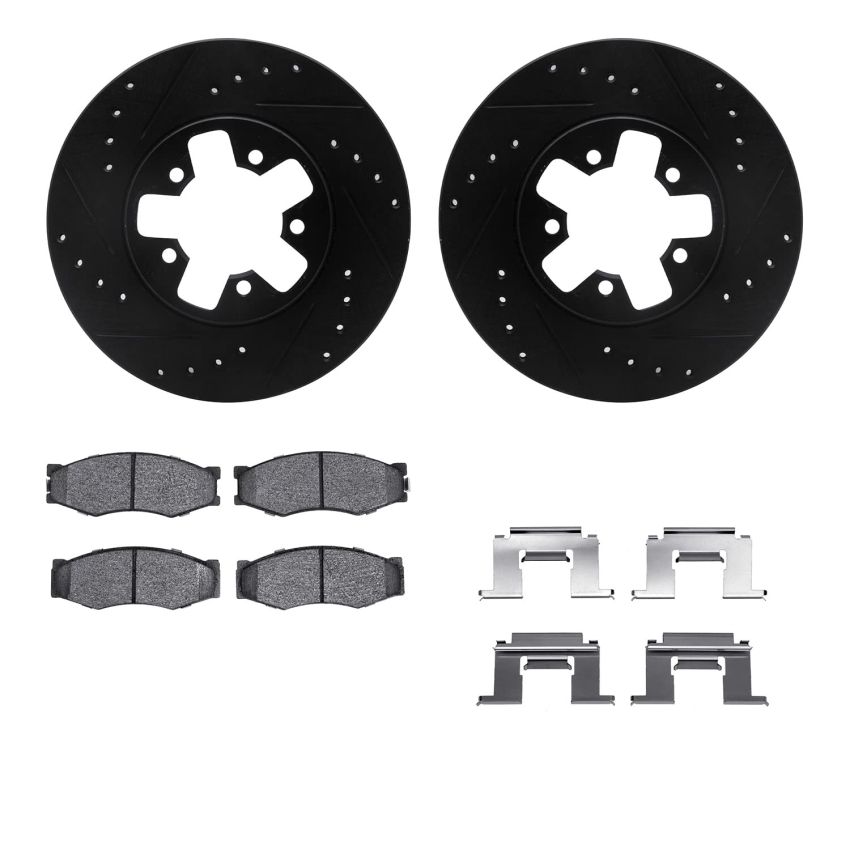Dynamic Friction 8512-67016 Rotor Kit