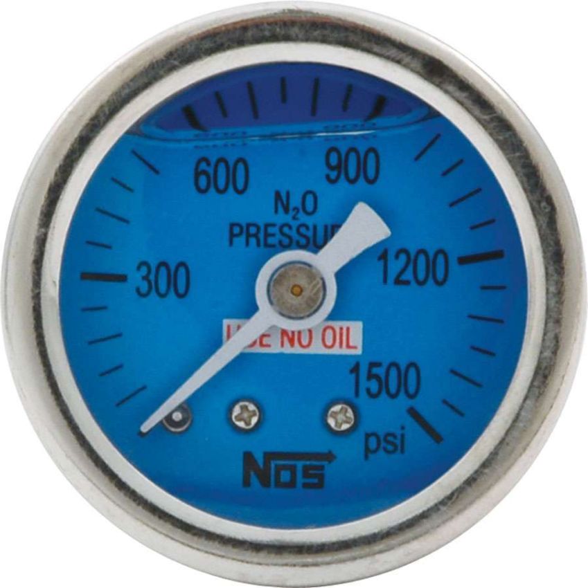 ALLSTAR PERFORMANCE ALL80208 1.5 Gauge 0-1500PSI NOS Liquid Filled