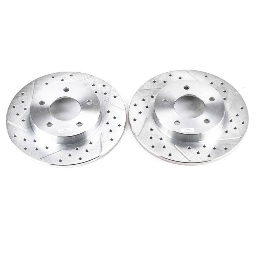PowerStop AR8245XPR PowerStop Evolution Performance Drilled, Slotted & Plated Brake Rotor Pair