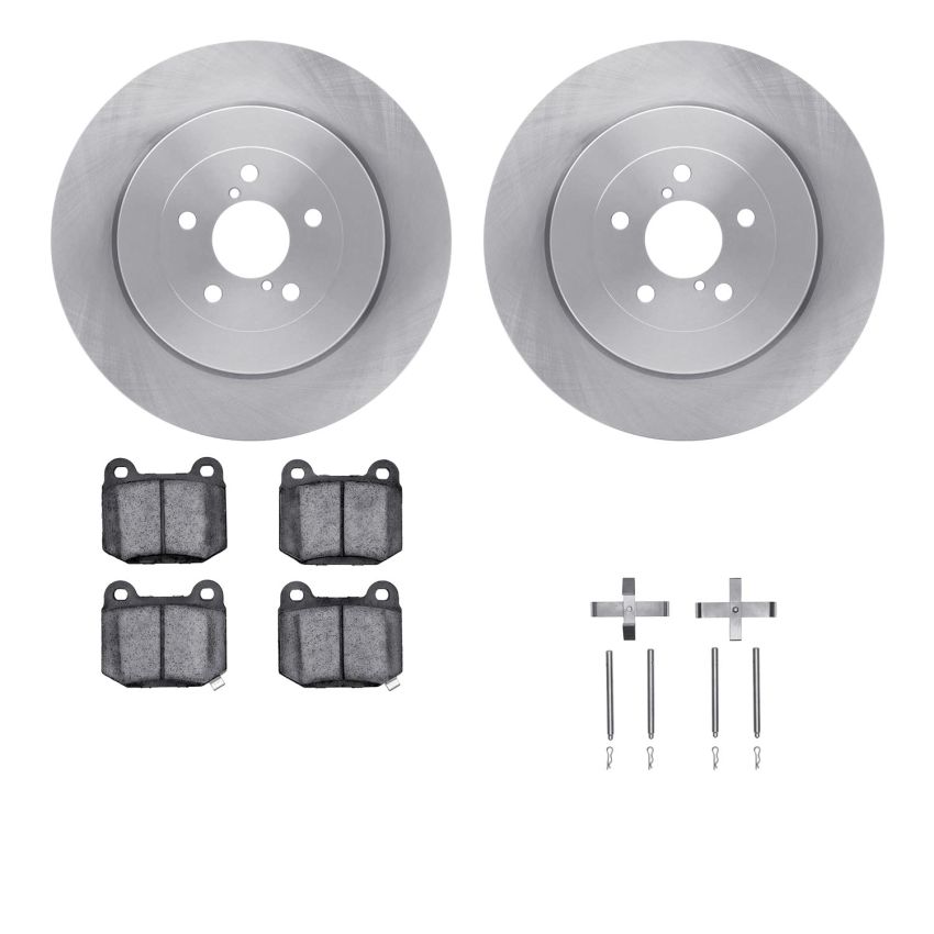 Dynamic Friction 6512-13123 Rotor Kit
