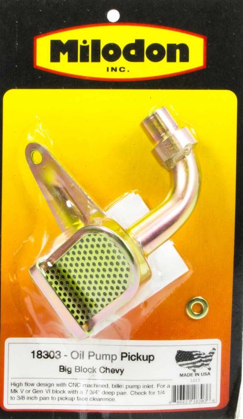 MILODON MIL18303 Oil Pump Pick-Up