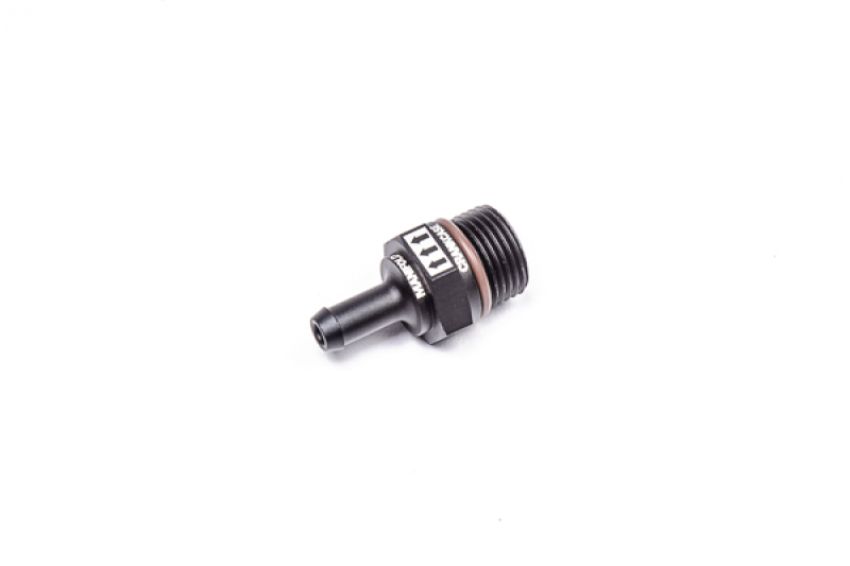 Radium Engineering 20-0530 PCV VALVE, 10AN ORB TO .375 BARB