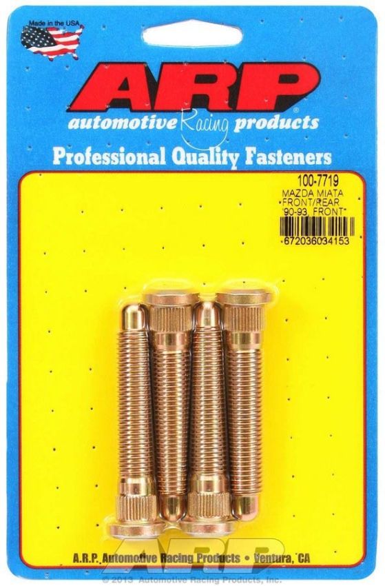 ARP ARP100-7719 Wheel Stud Kit - Mazda Miata Front