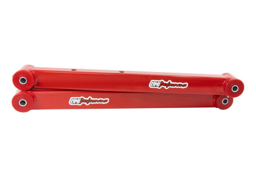 UMI Performance 3621-R UMI 91-96 GM B-Body Boxed Extended Length Lower Control Arms - Red