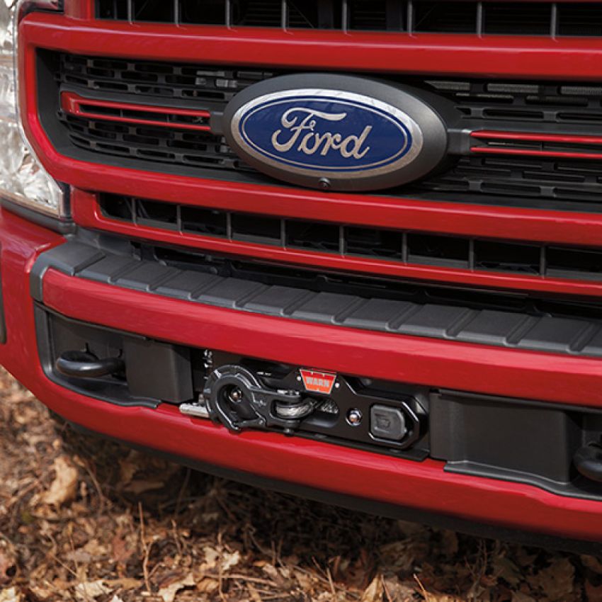 Ford Racing M-1821-TW Ford Performance Parts By Warn Super Duty Winch Kit