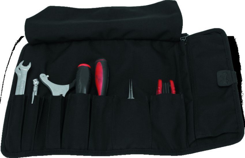 Burly Brand B15-1030B Voyager Tool Roll - Black