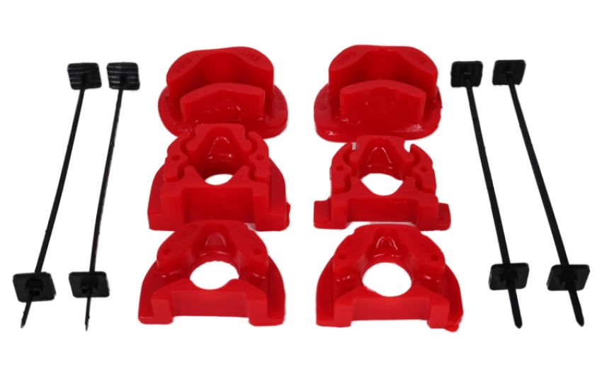 Energy Suspension 16.1113R 97-01 Honda CR-V 4WD Red Motor Mount Insert Set