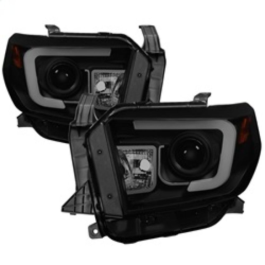 SPYDER 5080165 Projector Headlights - Light Bar DRL - Black Smoke
