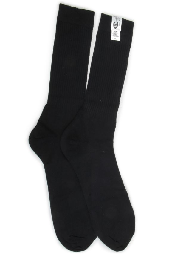 RACEQUIP RQP411996 Socks FR X-Large 12-13 Black SFI 3.3