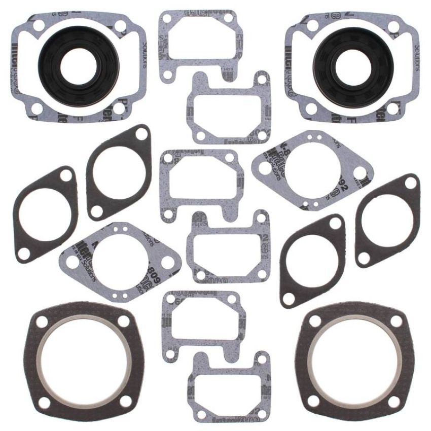 Vertex Pistons 711033A Vertex Gaskets 71-75 Arctic Cat Panther/Puma/Cheetah (Kawasaki) FC/2 Compl Gasket Kit w/ Oil Seals
