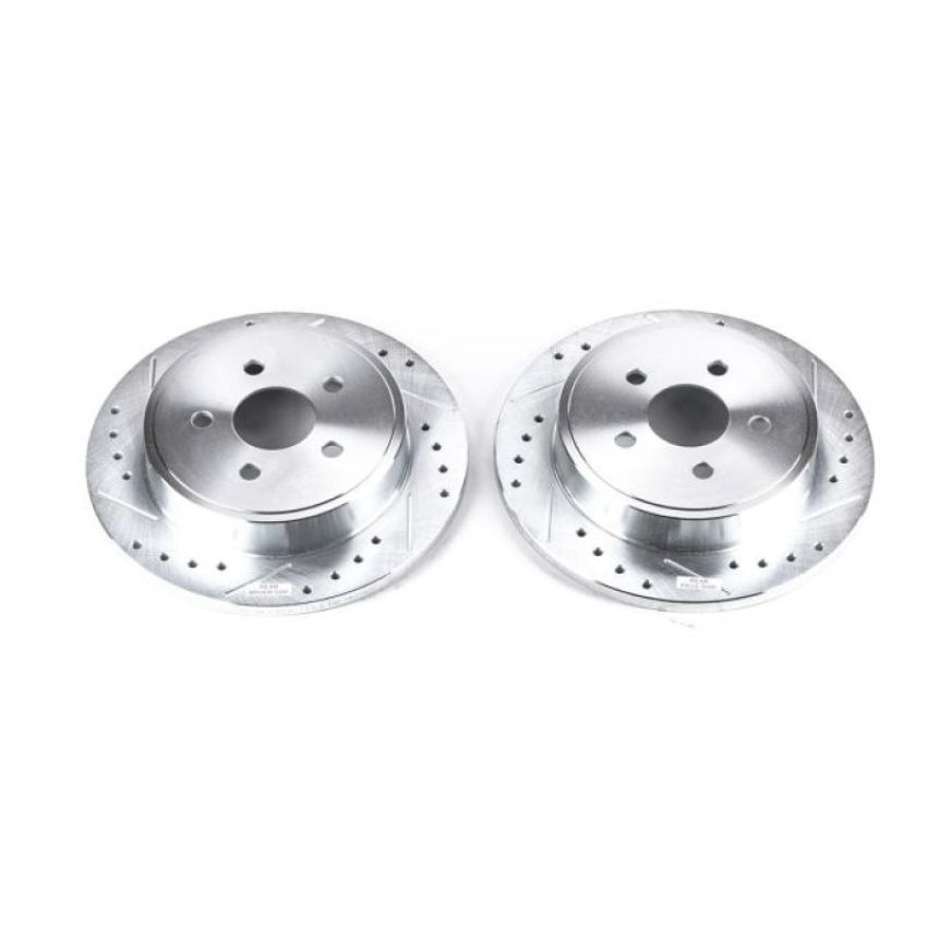 PowerStop AR8353XPR PowerStop Evolution Performance Drilled, Slotted & Plated Brake Rotor Pair