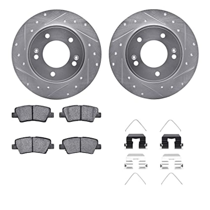 Dynamic Friction 7512-03071 Rotor Kit