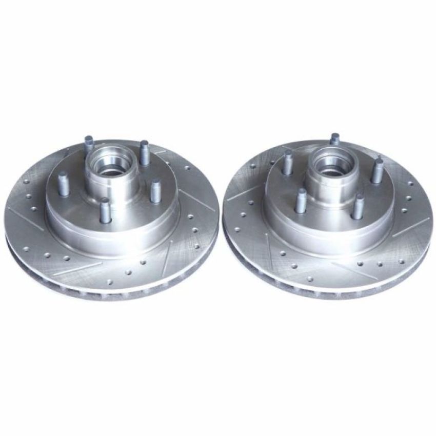 PowerStop AR8548XPR PowerStop Evolution Performance Drilled and Slotted Rotor Pair