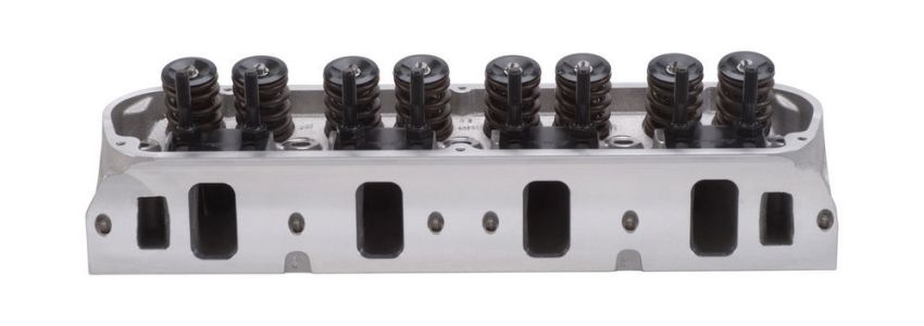 Edelbrock 5027 1Pr SBF Cyl Head E-205 2 08 Intake Complete Assembled w/ Springs