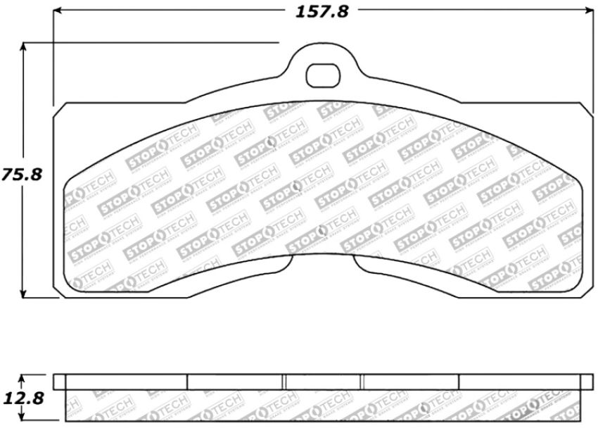 Stoptech 309.00080 Performance Brake Pads