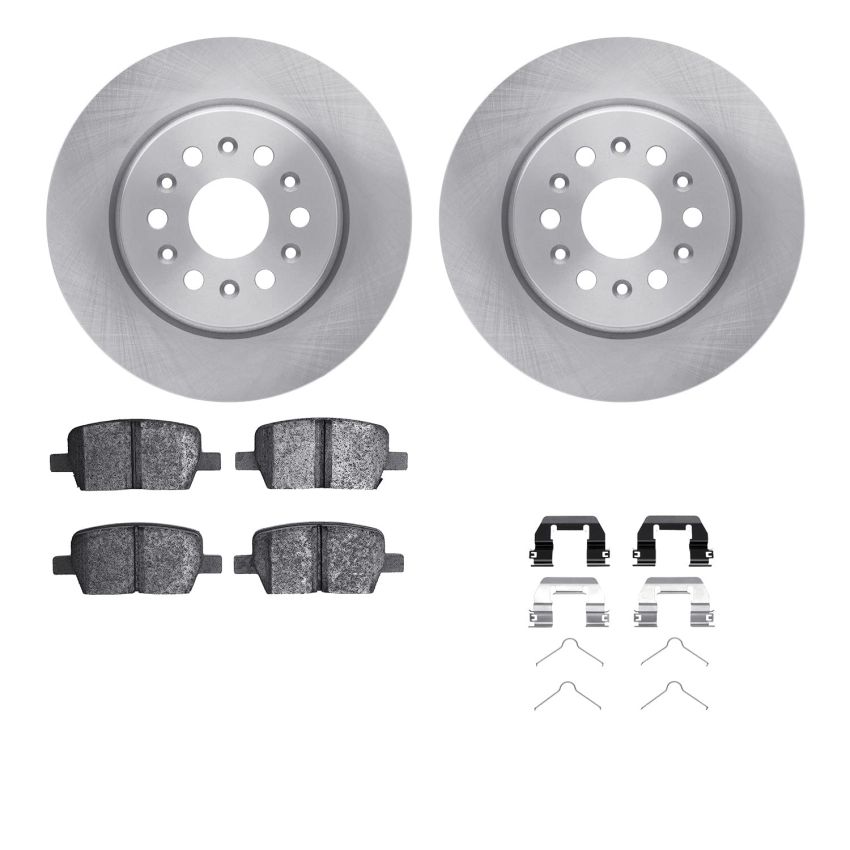 Dynamic Friction 6512-48073 Rotor Kit