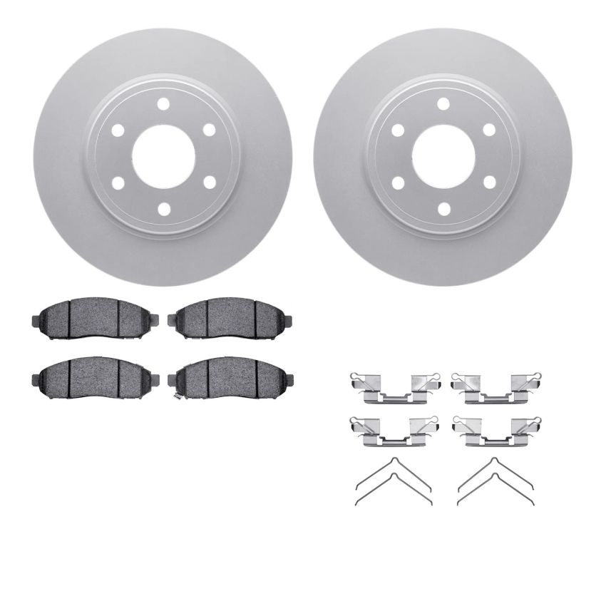 Dynamic Friction 4512-67137 Rotor Kit