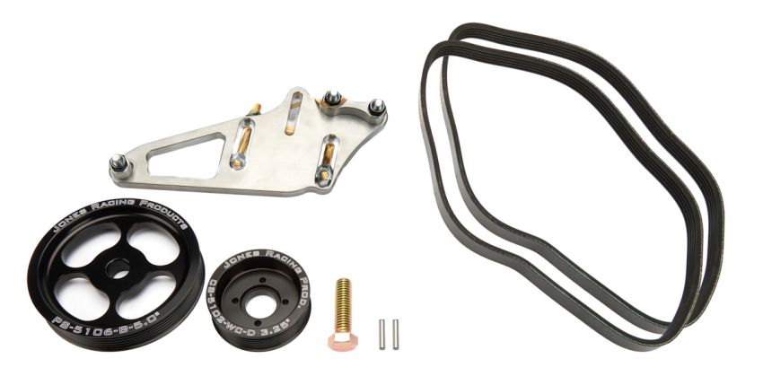 JONES RACING PRODUCTS JRP1020-PS-NP POWER STEERING ADD-ON KIT FOR 1020-S W/O PUMP