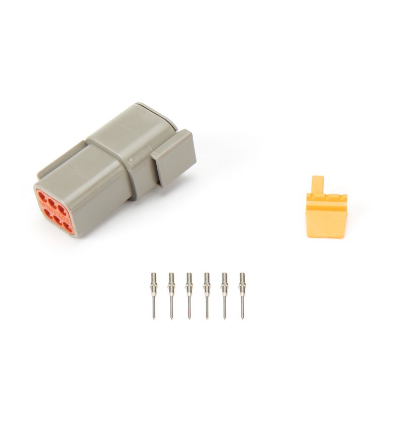Turbosmart TS-0550-3128 eGate 6 Way Sensor Socket Kit (DTM Connector)