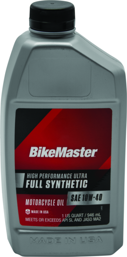 BikeMaster 532322 10W40 Full Synthetic Oil - Quart