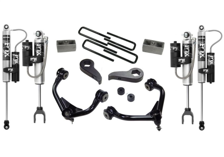 Superlift K1010FX 11-19 GMC Sierra 2500/3500 HD (Excl Magneride) 3in Lift Kit w/ Fox Front Coil & 2.0 Re