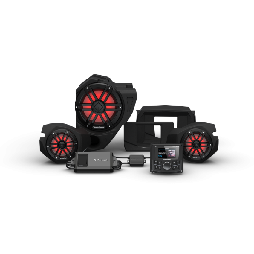 Rockford Fosgate UTV RZR14-STG3 Rockford Fosgate 14+ RZR Stage-3 Audio System (Gen-3)