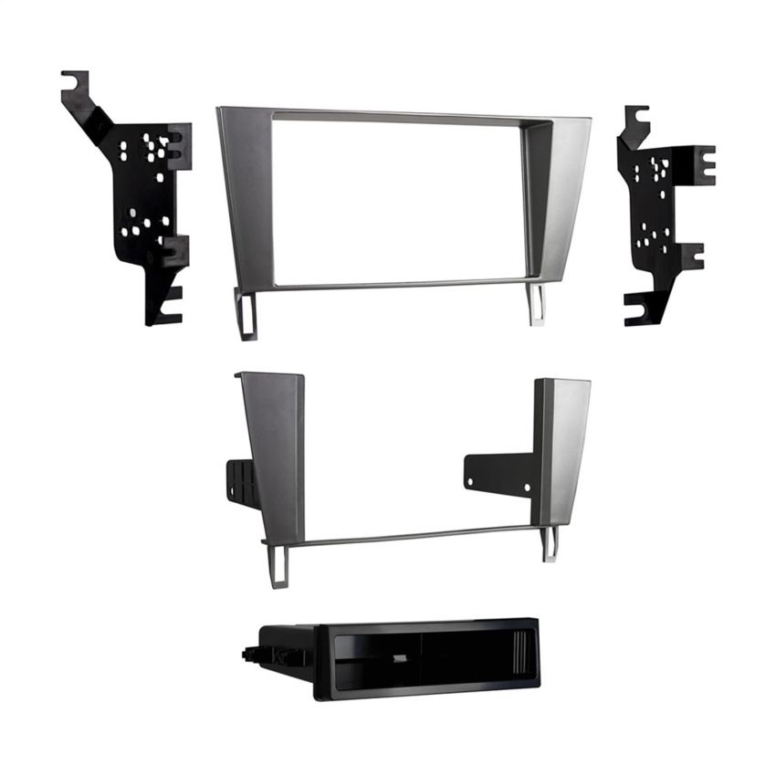 Metra 99-8161S Double DIN Dash Kit for Select 2002-2010 Lexus SC430 Vehicles (Silver)