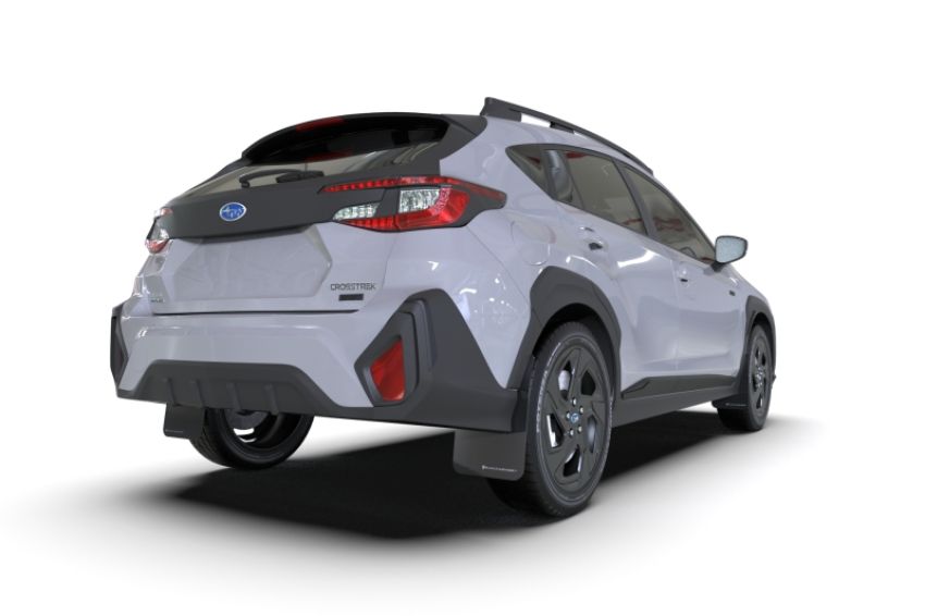 Rally Armor MF106-UR-BLK-GRY Black Mud Flap/Grey Logo