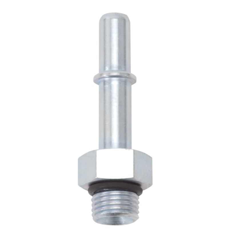 Russell 644020 Performance Adapter Fitting 3/8in SAE QuickDisc Male to #6 SAE Port Male Straight Zinc