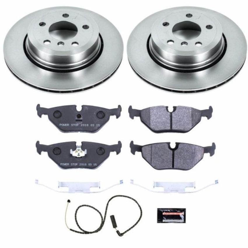 PowerStop TDBK5738 Track Day High-Performance Brake Pad and Rotor Kit