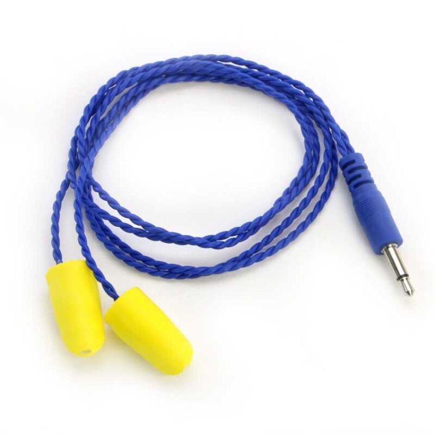 Rugged Radios ALPHA-BUDS-M AlphaBud Foam Earbud Speakers - Mono and Stereo Mono