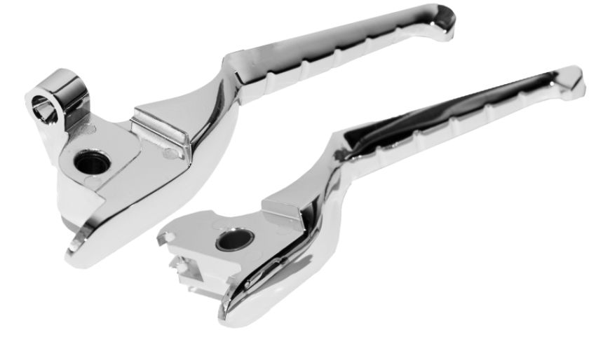 Kuryakyn 10057-1 14-16 HD FL Touring Enygma Lever Kit - Chrome