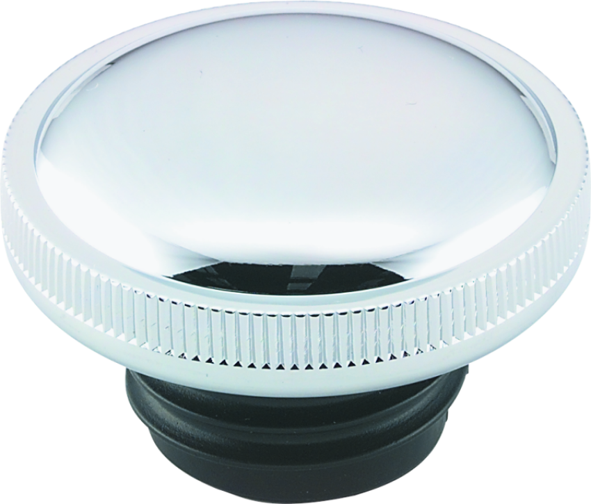 Bikers Choice 490436 83-E96 Left Side Chrome Nonvent Screw-In Gas Cap Replaces H-D 59674-94A 61103-83