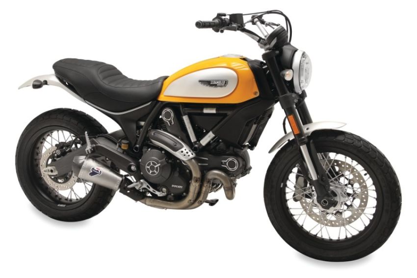Mustang Motorcycle 75027 Mustang 15-21 Ducati Scrambler 800 Tripper Fastback 1PC Seat - Black