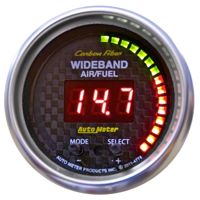 AUTOMETER ATM4778 2-1/16 C/F Air/Fuel Ratio Gauge Wideband