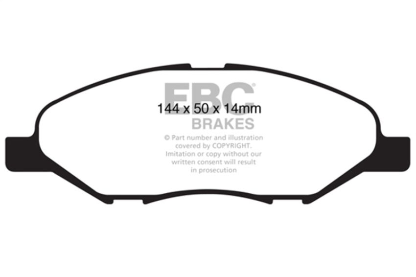 EBC Brakes DP21832 Greenstuff 2000 Series Sport Brake Pads