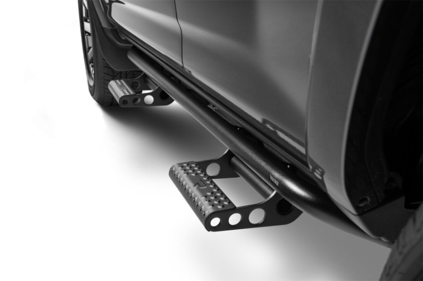 N-Fab T104RKR4RS4 RKR Step System 10-17 Toyota 4 Runner (Trail Edition) SUV 4 Door - Tex. Black - 1.75in