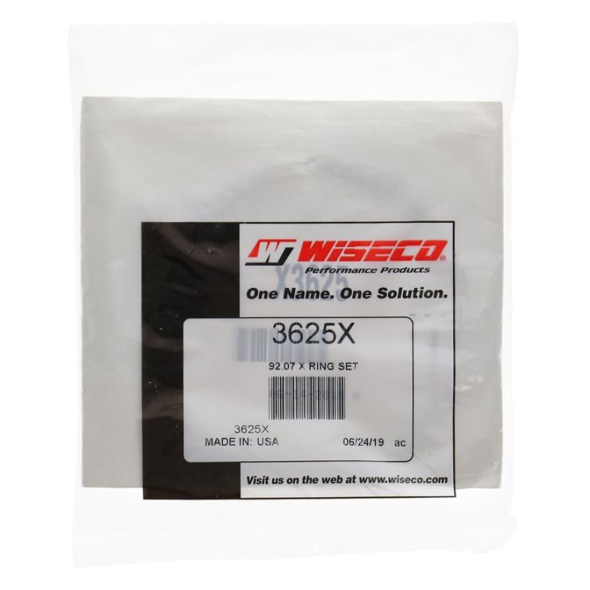 Wiseco 3625X Wiseco Piston Ring Set, 4 Cycle, 92.07 MM Bore