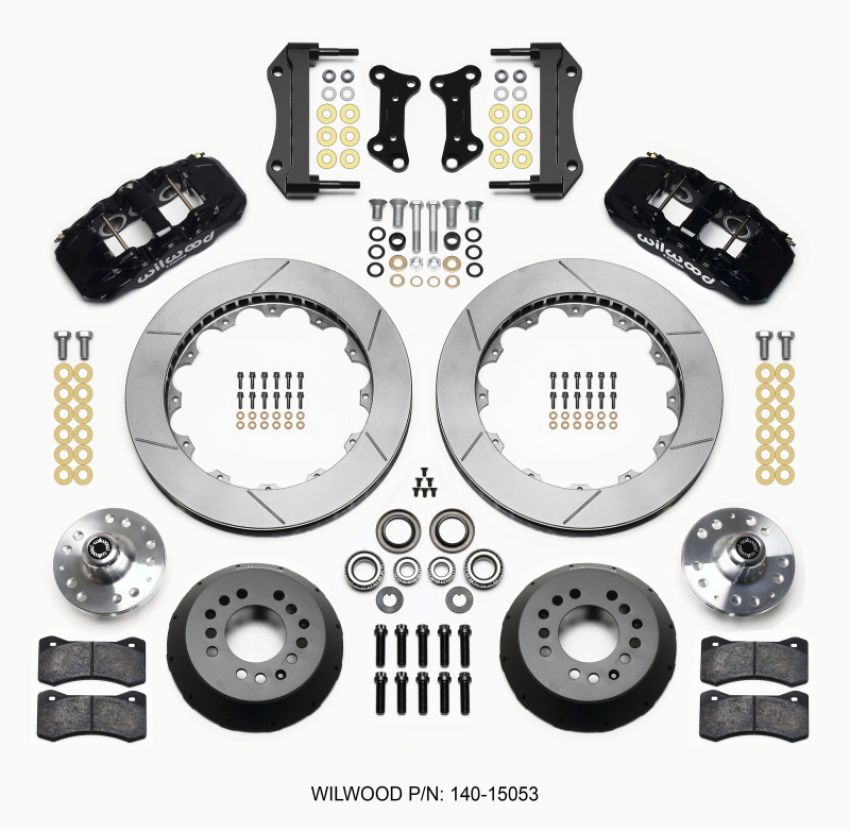Wilwood 140-15053 AERO6 Front Hub Kit 15.00 67-69 Camaro 64-72 Nova Chevelle