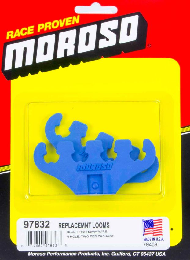 MOROSO MOR97832 Blue 4-Hole Wire Loom